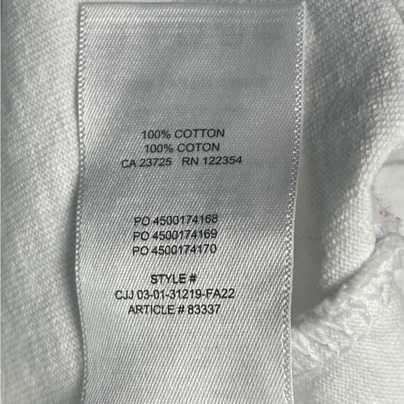 TNA Golden Long Sleeve Heavyweight Tee, White, Casual, Weekend, Lounge, L - Picture 7 of 7